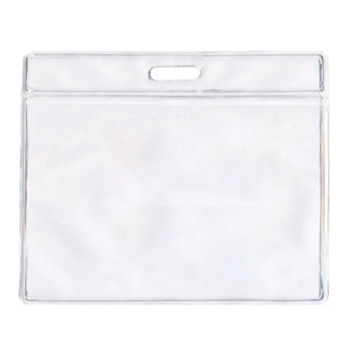 Bolsa Plástica Para Crachá Horizontal